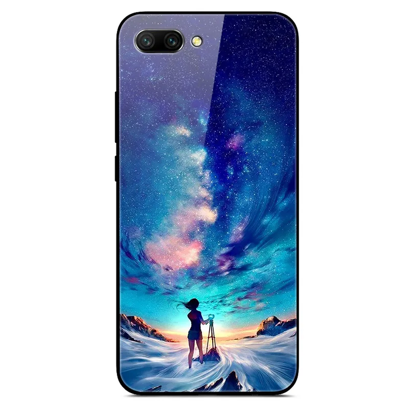 as photo 20 Стеклянный чехол для huawei Honor 10, чехол, роскошная задняя крышка из закаленного стекла, чехол для huawei Honor 10, чехол для Honor 10 lite, ТПУ Рамка - Цвет: as photo 20