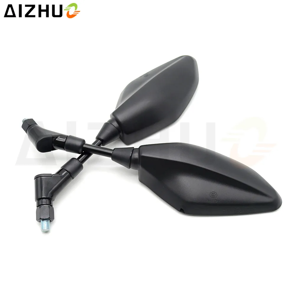 Универсальный мотоциклов Зеркала заднего вида сбоку Зеркало для Yamaha MT01 MT03 MT07 MT09