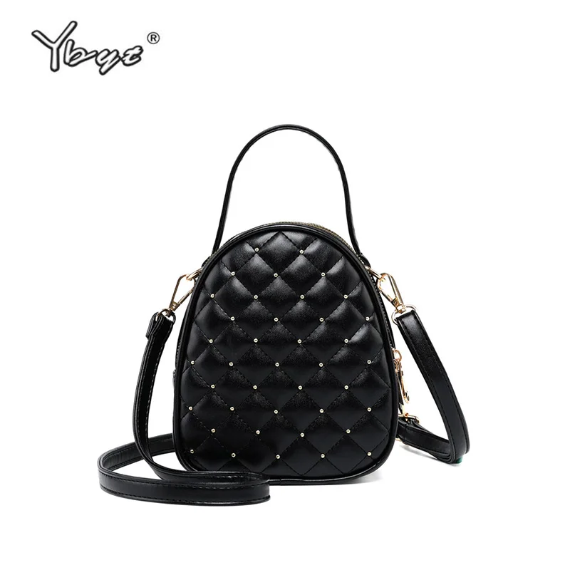 

YBYT brand 2019 new high quality shopping bag diamond lattice shoulder messenger crossbody bags fashion women satchel handbags