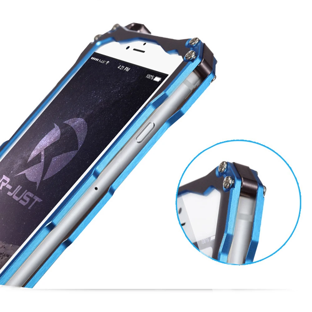 Ультратонкие R-JUST чехол для телефона iphone 5 5S SE 5C 6 S плюс высокое качество