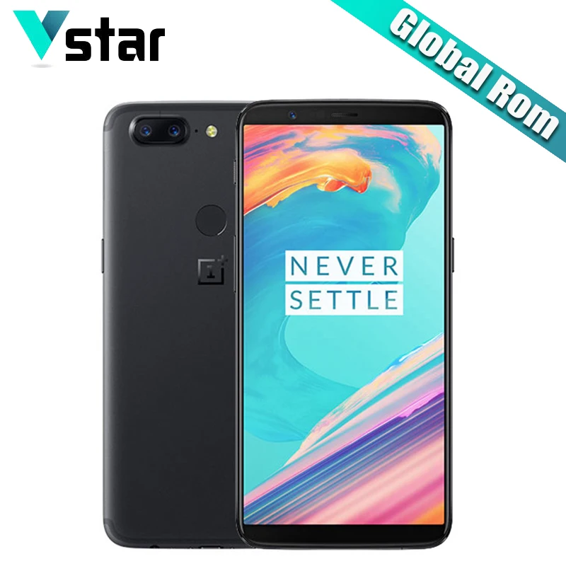 Оригинальный OnePlus 5T смартфон 6 01 дюймов AMOLED экран ГБ 64 Гб Восьмиядерный Snapdragon 835
