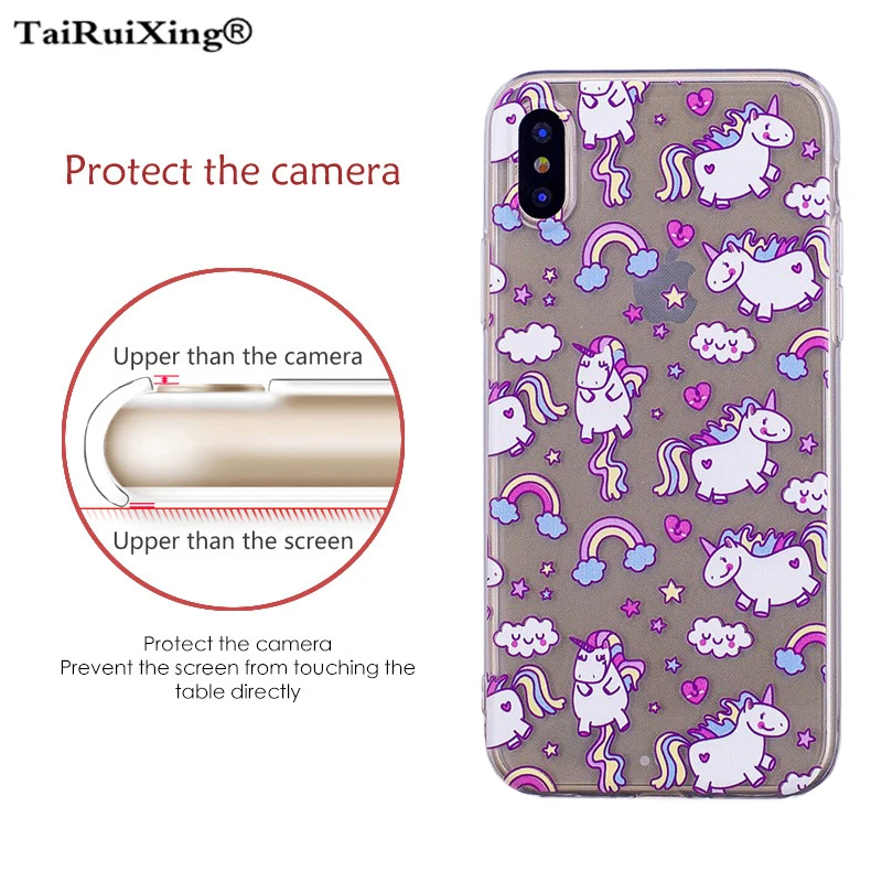 3D Прекрасный Альпака прозрачный мягкий ТПУ чехол для телефона Xiaomi 8 SE A2 Lite 5X A1 Max2 6