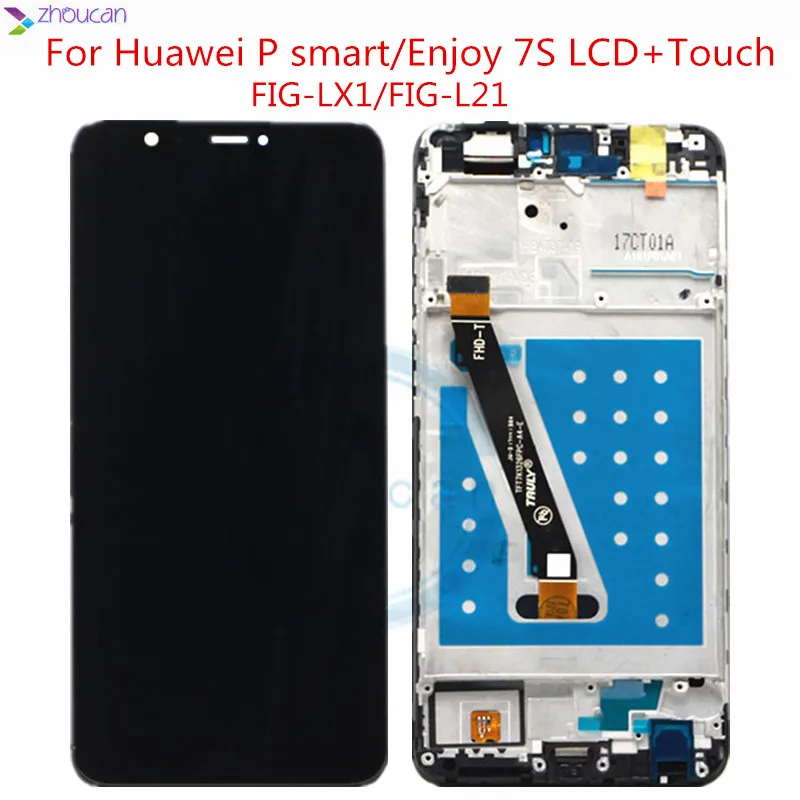 Умный ЖК дисплей Huawei P кодирующий преобразователь сенсорного экрана в сборе с