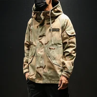 men military camouflage jacket army tactical clothing multicam male erkek ceket windbreakers fashion chaquet safari hoode jacket 2019 korean style clothes 5xl