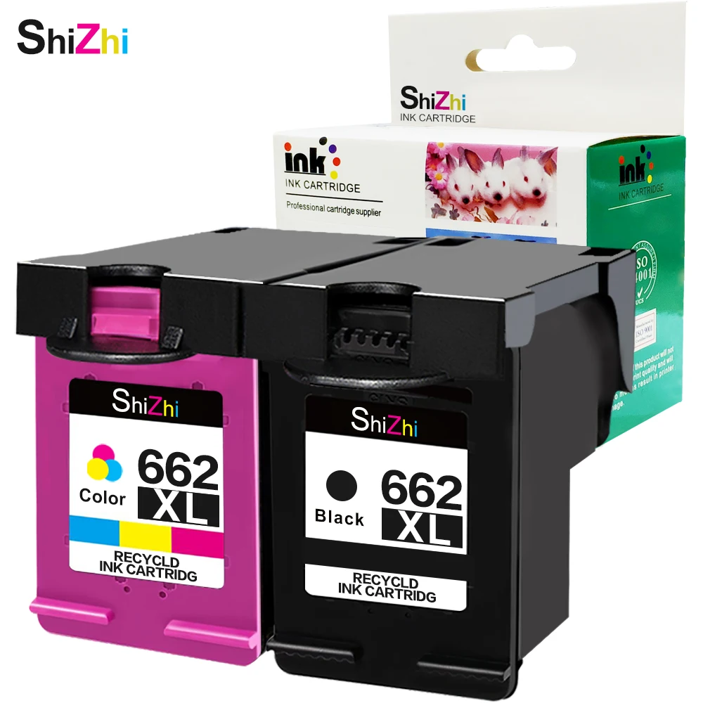 SHIZHI картридж совместимый для HP 662 XL 662xl с чернилами Deskjet 1015 1515 2515 2545 2645 3545 4510 4515 4516 4518