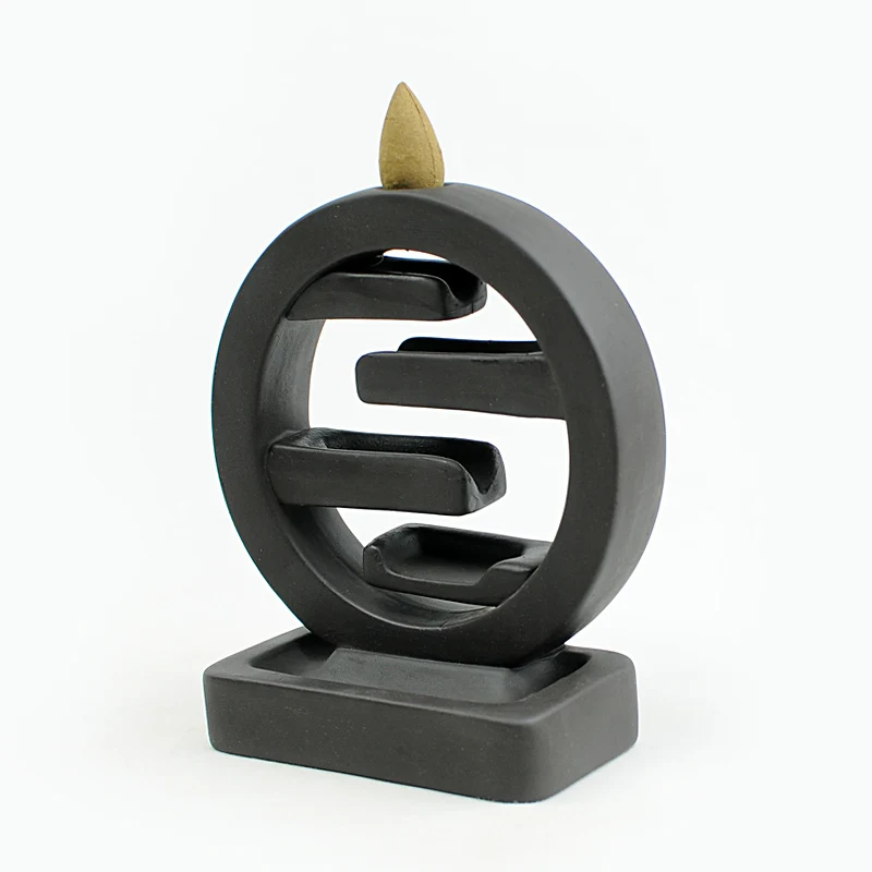 PINNY фиолетовая башня из сандалового дерева печь для обжига благовоний дымоотвод