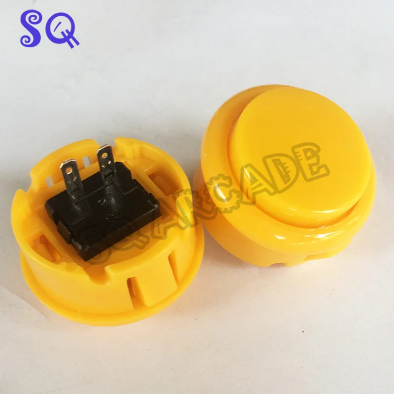 100 шт OEM 30 мм Кнопка копия sanwa Кнопка DIY аркадные боевые игры комплект