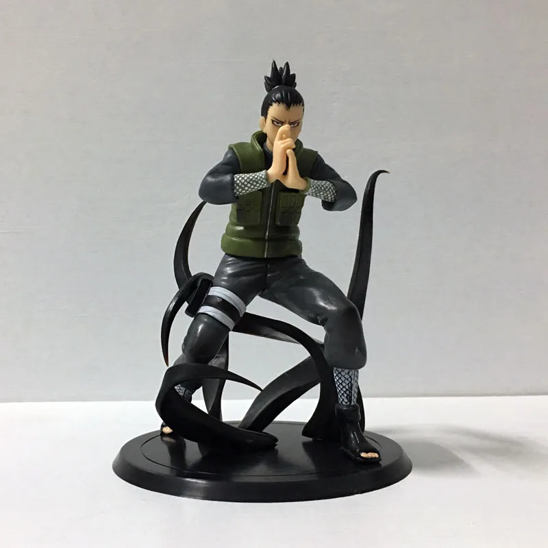 Naruto цифры японский Игрушечные лошадки Нара Шикамару 16 см тень связаны техника