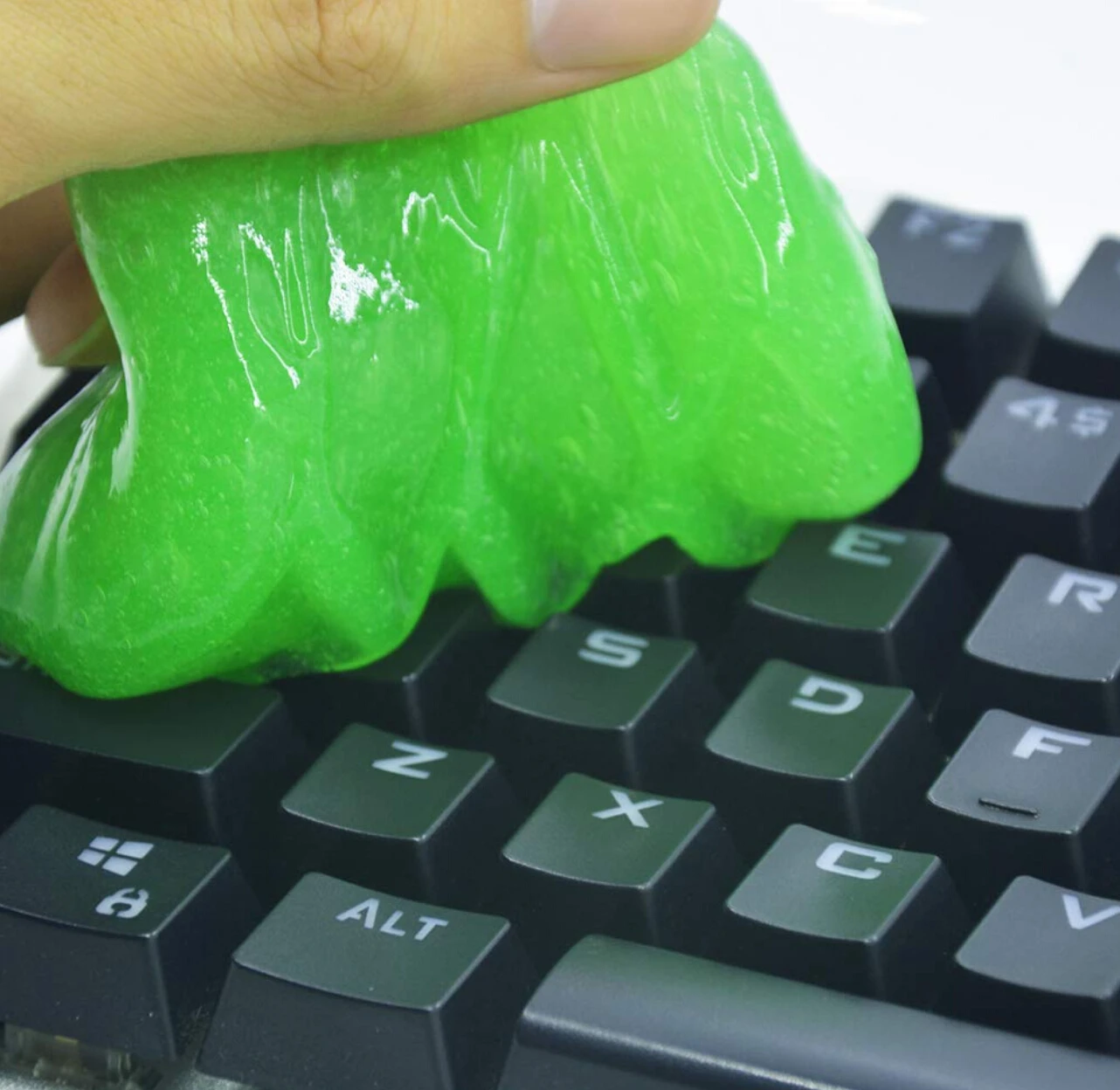 Автомобильный очиститель клей-гель для удаления пыли на вентиляционное