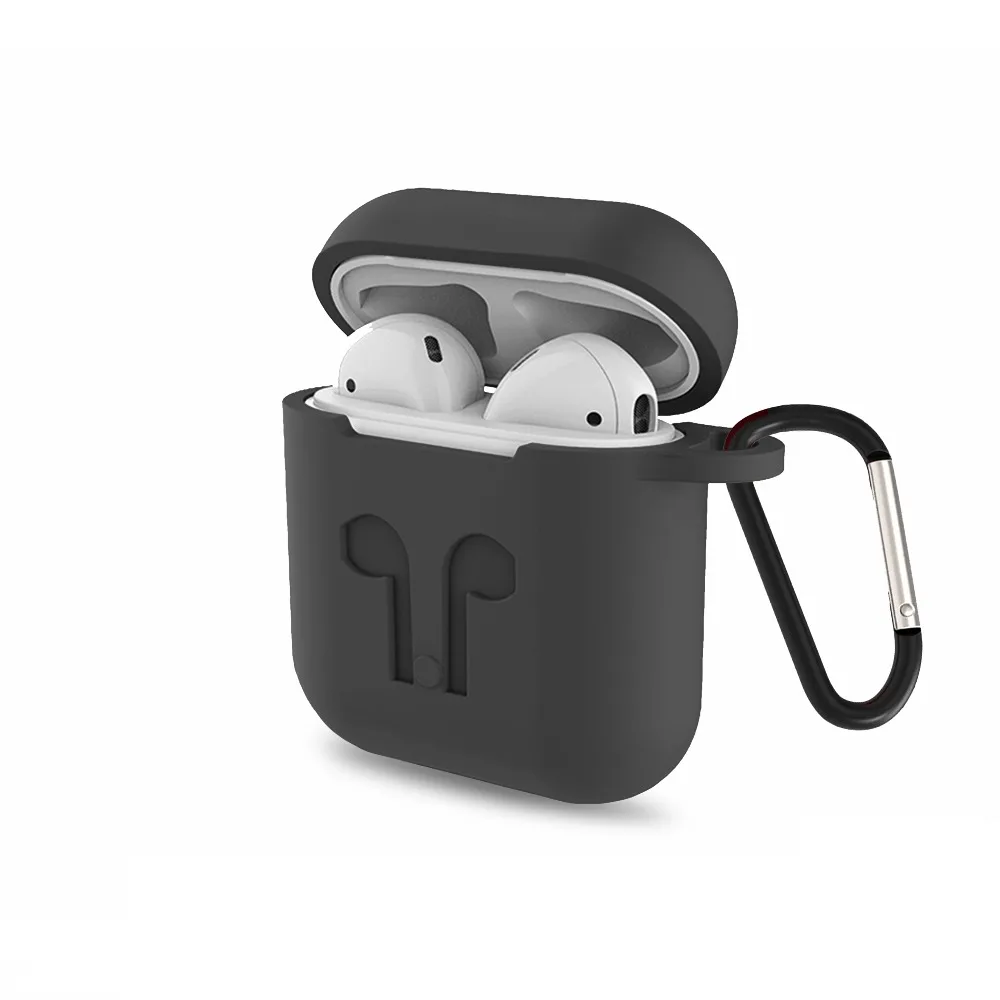 ТПУ Силиконовые Bluetooth беспроводные наушники чехол для AirPods защитный Аксессуары