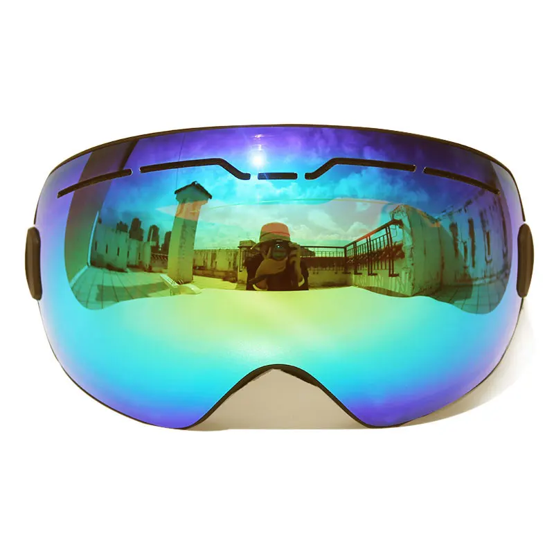 2018 новинка UV400 Анти туман двухслойные лыжные очки большие линзы Лыжная маска