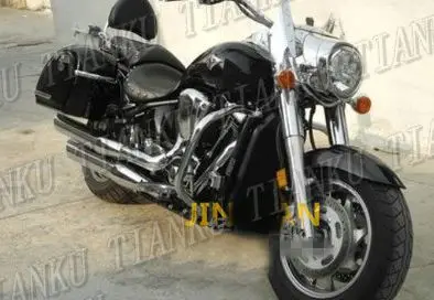 Мотоцикл хромированный металлический защита двигателя Краш бар для Kawasaki Vulcan VN2000