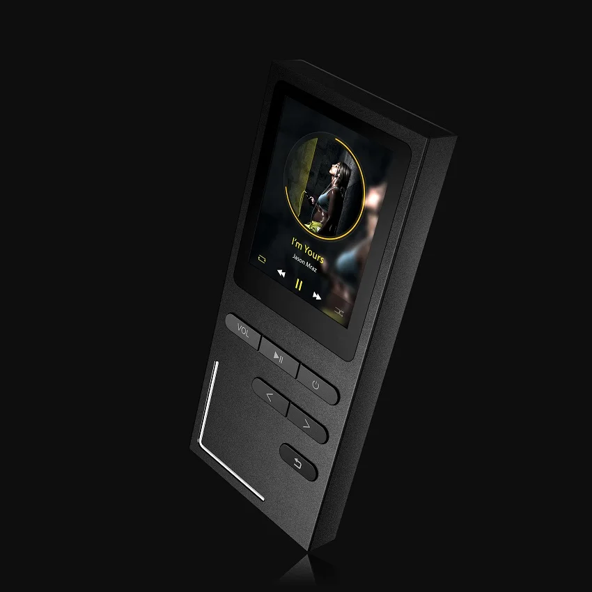 GERUIDA MP4 музыкальный плеер, полностью металлический MP4 плеер с диктофоном Громкоговоритель Поддержка TF Видео FM часы электронные книги фотографии