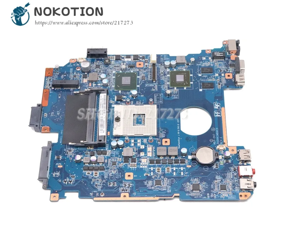 NOKOTION для Sony Vaio PCG-71912L материнская плата ноутбука DA0HK1MB6E0 A1848625A MBX-247 HM65 DDR3 GT410M