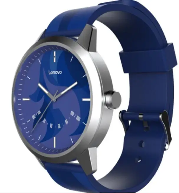 Virgo - blue Оригинальные Смарт-часы lenovo 9, 5 АТМ, водонепроницаемые, умные, для выравнивания времени, движения, шаговый датчик, телефонные звонки, напоминание - Цвет: Virgo - blue