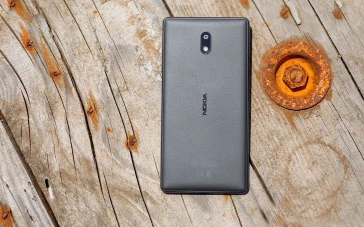 Оригинал Nokia 3 LTE 4G 16G rom 2G ram Android четыре ядра 5 дюймов одна sim карта 720 P МП сенсорный
