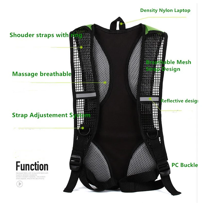 5л водонепроницаемый дышащий велосипедный рюкзак велосипедная сумка без воды