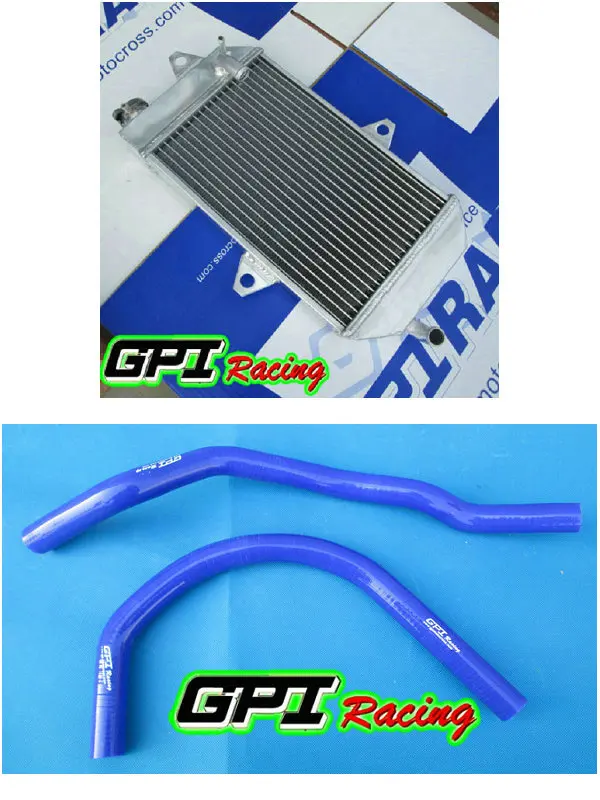 High performance Radiator +RED HOSE for YAMAHA banshee YFZ350 YFZ 350 oversized ATV HIGH-PER. |