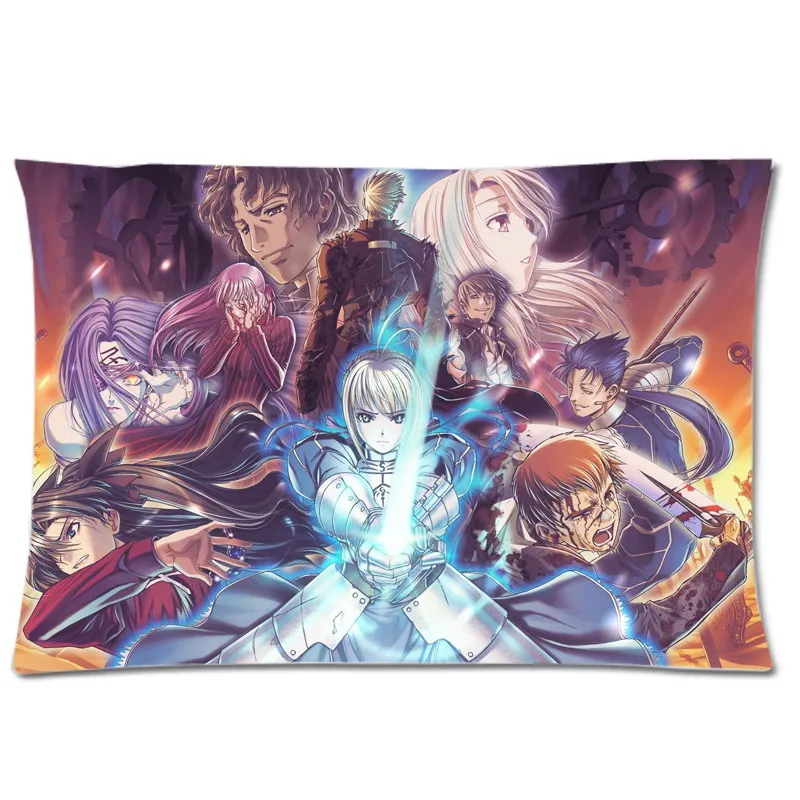Fate Stay night два боковых напечатанная наволочка индивидуальная подушка скольжения