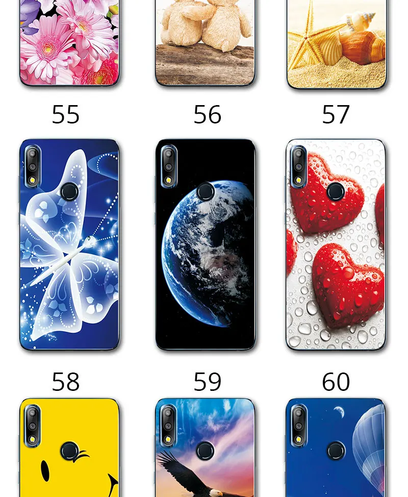 Милый модный чехол для телефона Zenfone Max M2 ZB633KL Animal Love Heart задняя крышка для Zenfone Max Pro M2 ZB631KL чехол-бампер