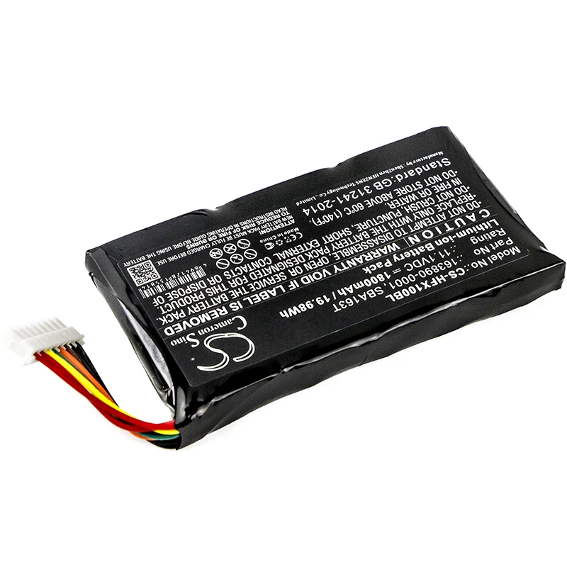 Обновленная батарея Cameron Sino для Honeywell 163890 0001 SBA163T штрих код аккумулятор сканера Li