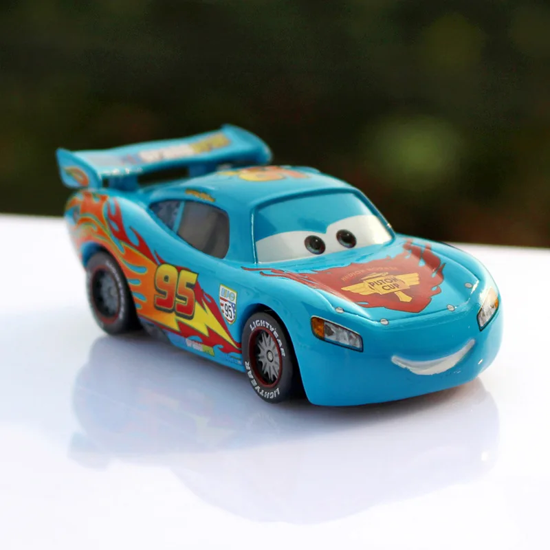 Disney Pixar Cars 2 Jackson Storm No.95 Blue Lightning McQueen 1:55 литая под давлением игрушечная машина из
