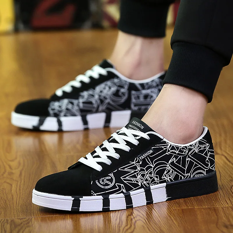 Spring New Men's Leisure Korean Fashion Canvas Shoes Sports Board Student Running | Обувь