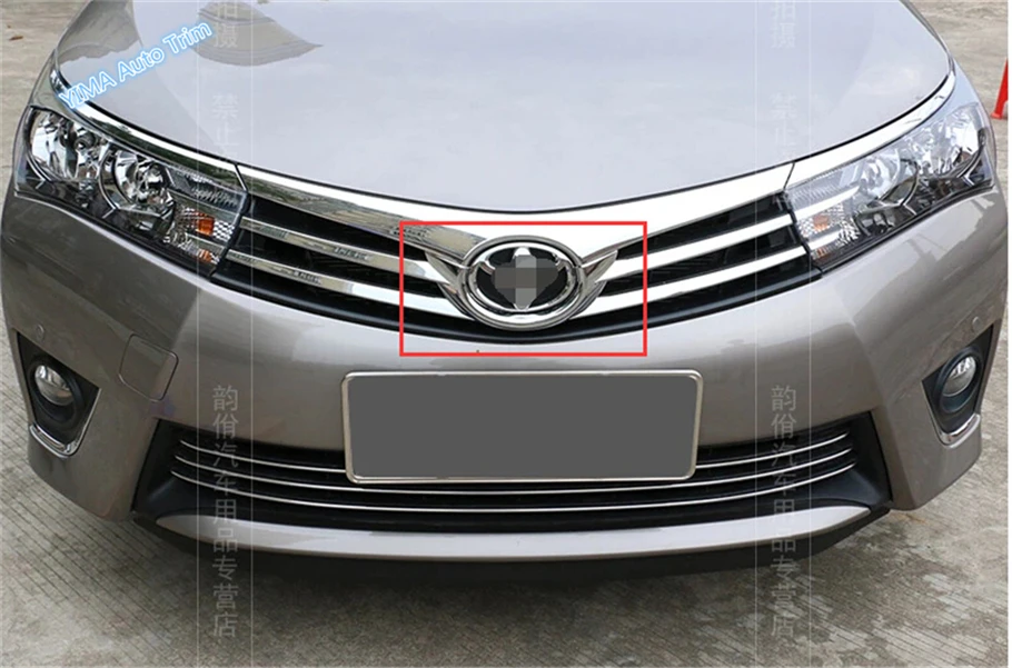 Новый дизайн! Для Toyota Corolla 2014 2015 2016 ABS авто Стайлинг передняя головка гриль эмблема