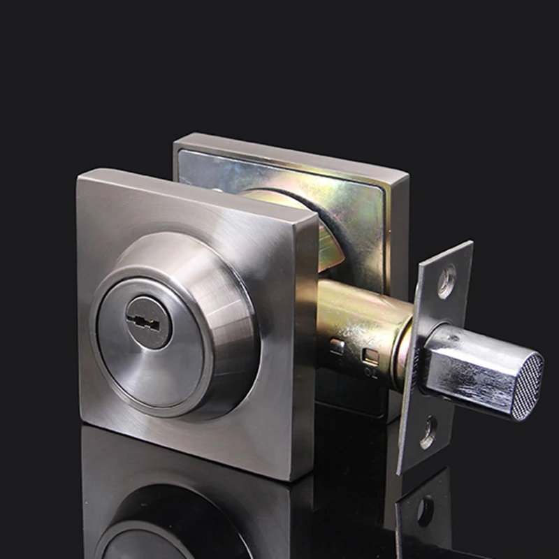 Фото В наличии 6 компл./лот C-level Mortice дверной замок Невидимый Tubewell Deadbolt для В наличии 6 компл./лот C-level Mortice дверной замок Невидимый Tubewell Deadbolt для