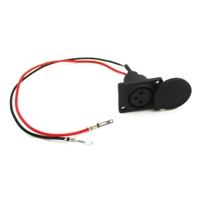 3-позиционный разъем для зарядки XLR Currie GT Schwinn Ezip Izip скутер evo 500 800 1000 GT-750 Razor MX650 Dirt