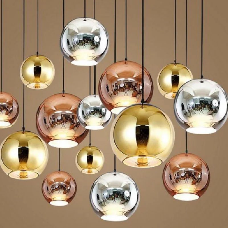 Modern Individuality Concise Outer Space Glass Dining Pendant Light Tom Dixon Art Restaurant Bar Hanging Free Shipping | Освещение