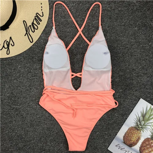 One Piece Swimsuit Swimming Bathing Suit Women Swim Outdoor Summer Holiday Sexy Swimwear | Спорт и развлечения