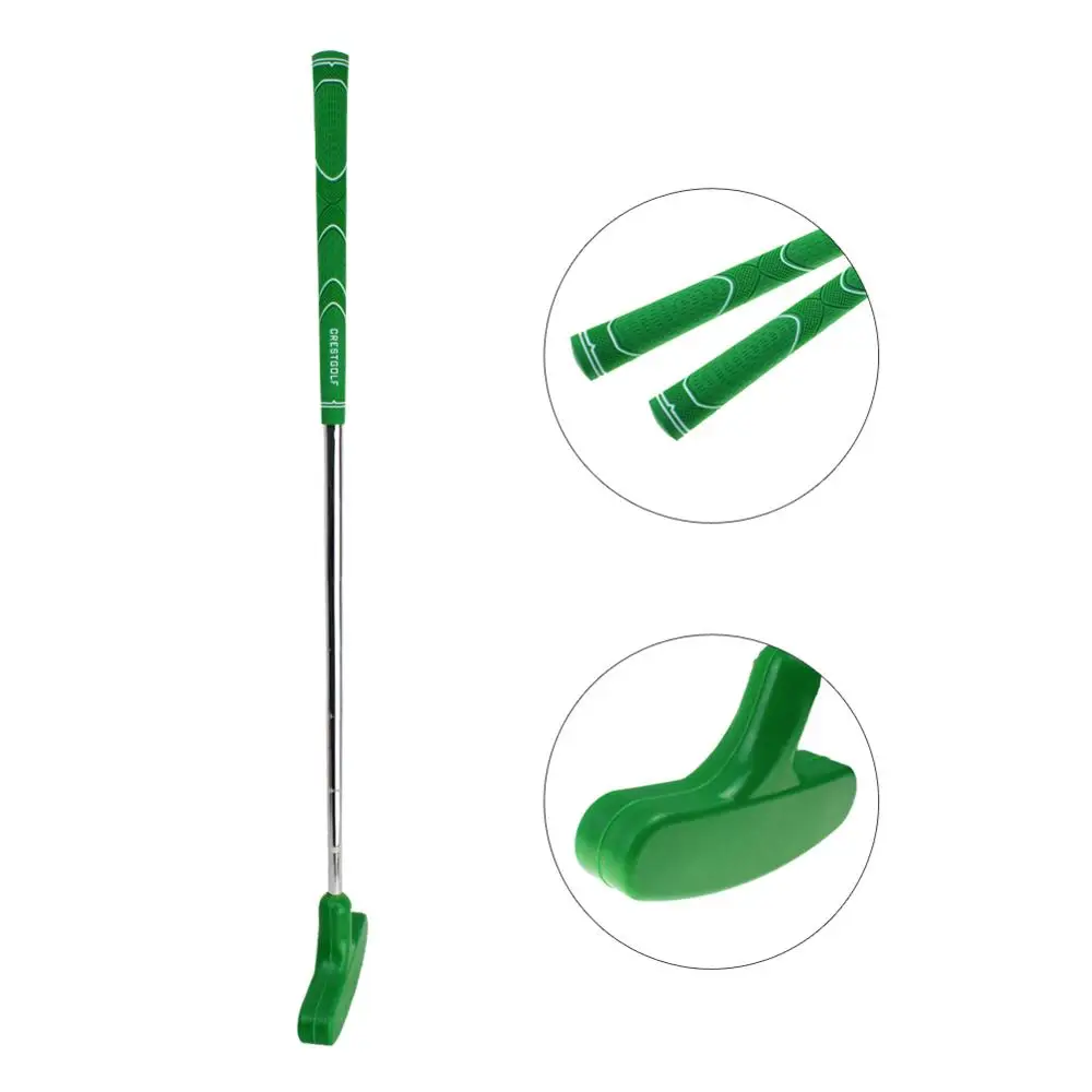 Crestgolf 1pcs Unisex for Mini Golf Putters Steel Practice Clubs with Rubber Putter Head &amp Shaft De | Спорт и развлечения