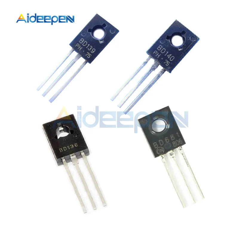 10 шт./лот BD136 BD139 BD140 BD681 1 5a 80 в NPN Epitaxial триодный транзистор IC | Инструменты