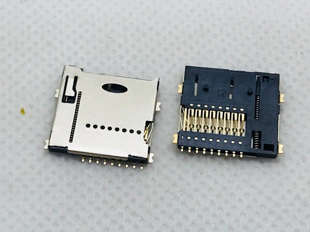 8/9/10PIN ПК ноутбук Панель таблетки Альп MOLEX детский игрушечный двойной двухтактной Тип gps Micro TF гнездом для карты SD Слот держатель лотка адаптироваться