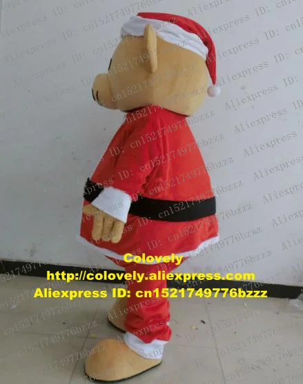 Рождественский костюм-талисман в виде медведя костюм персонажа из мультфильма