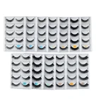 5 паркомпл. Комплект детских трусов-боксеров из меха норки, накладные ресницы в естественном стилетолстые длинные ресницы тонкими макияж Красота инструменты для наращивания Красота Wimpers