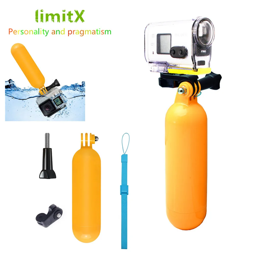 Limitx плавающая рукоятка для sony RX0 X3000 X1000 AS300 AS200 AS100 AS50 AS30 AS20 AS15 AS10 AZ1 мини ПОВ Экшн камеры
