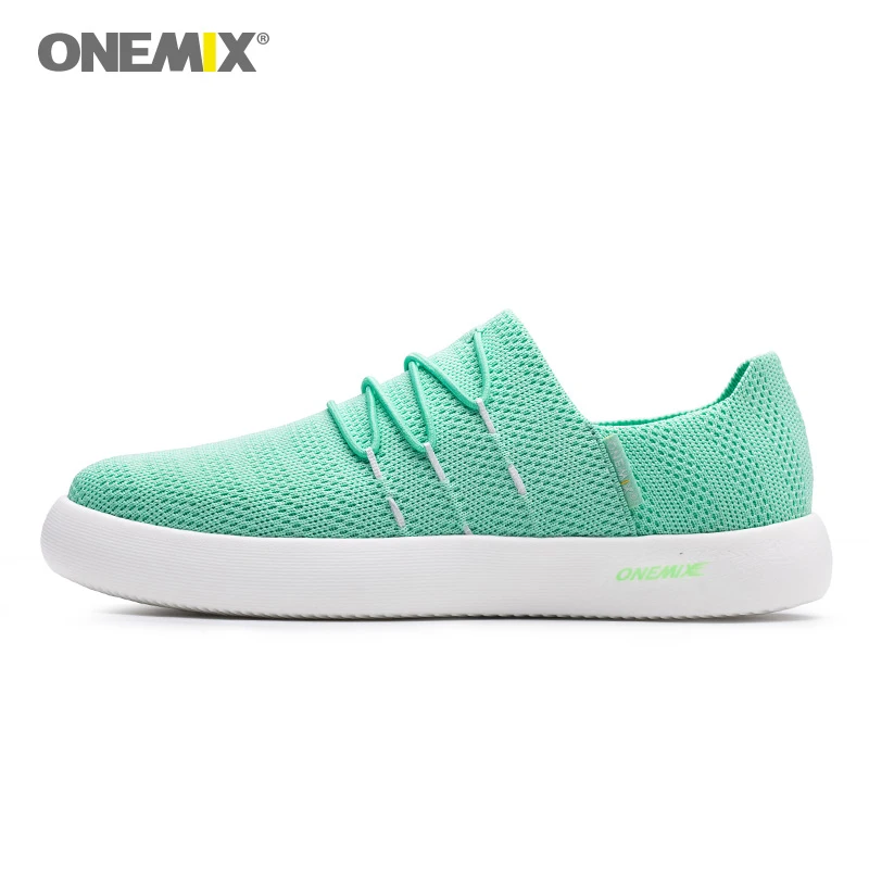 Женские и мужские кроссовки ONEMIX розовые легкие на платформе спортивная обувь для