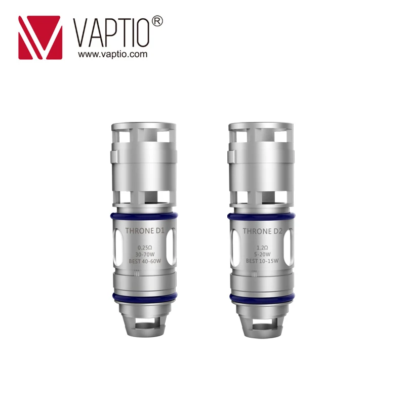 Vaptio электронная сигарета трон танк катушки Kanthal 0.25ohm 1.2ohm испаритель катушка