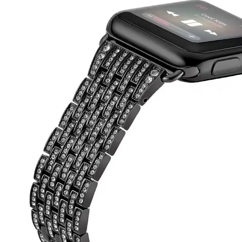 Для apple watch серии 1/2 ремень/band38/42 мм нержавеющая сталь браслет из звеньев с