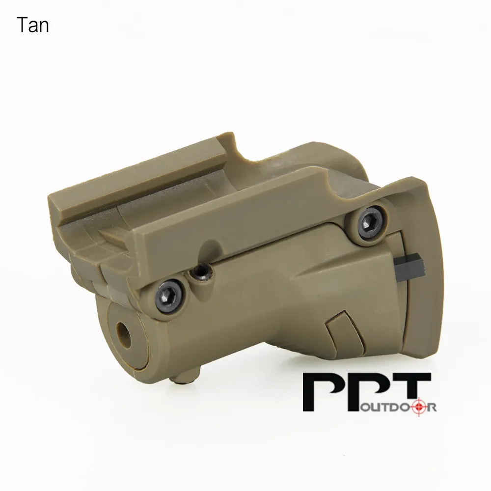 PPT красный лазерный тактический прицел заряженные пистолеты Glock лазерная указка
