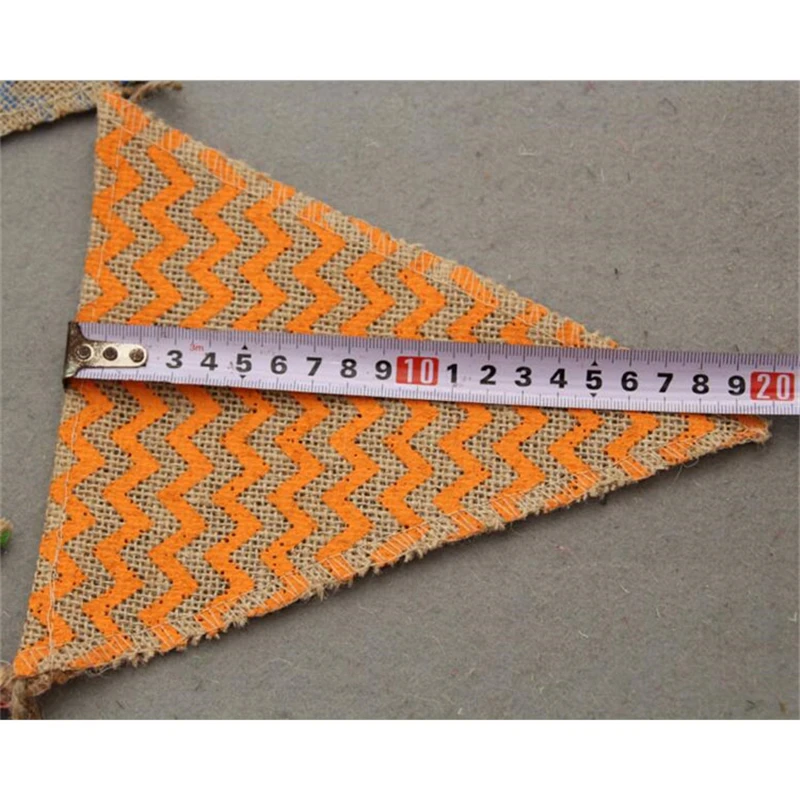 12 флагов/набор декоративные флажки в стиле ретро | Дом и сад