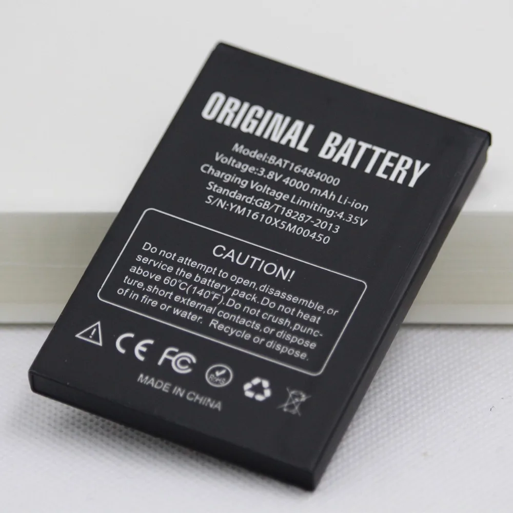 Для DOOGEE X5 Max BAT16484000 Pro 4000mah Мобильный телефон литиевая сменная