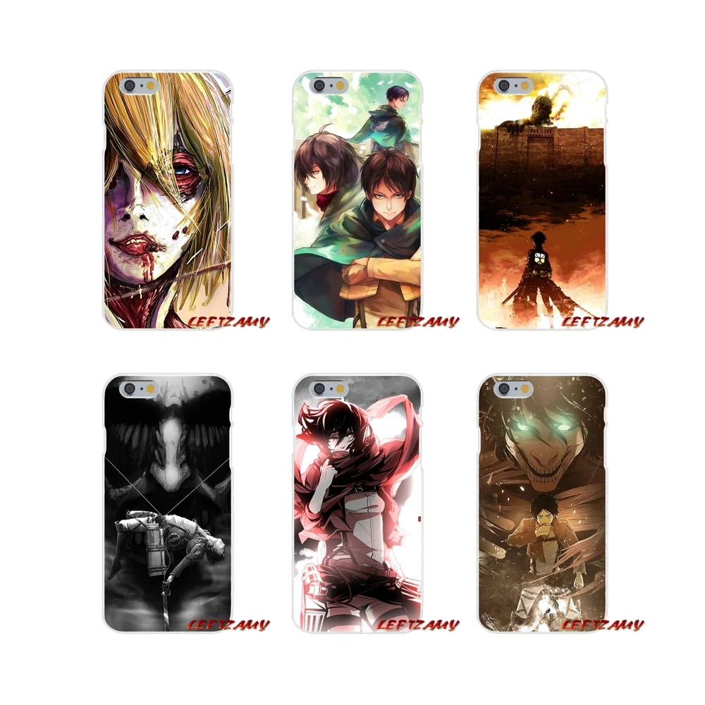 Для Samsung Galaxy A3 A5 A7 J1 J2 J3 J5 J7 2015 2016 2017 Attack On Titan аксессуары чехлы для