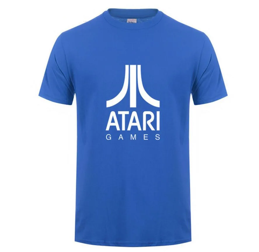 2019 летнее принтованное платье ATARI футболка с коротким рукавом Мужская классная
