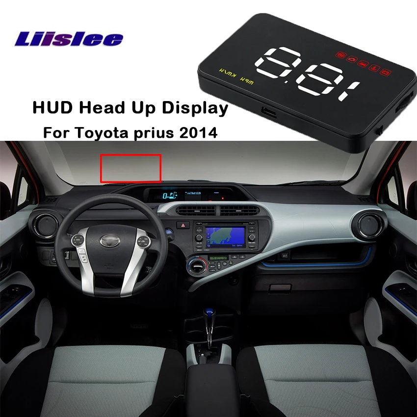 Liislee для Toyota prius 2014 Автомобильный дисплей проектор интеллектуальный HUD навигация