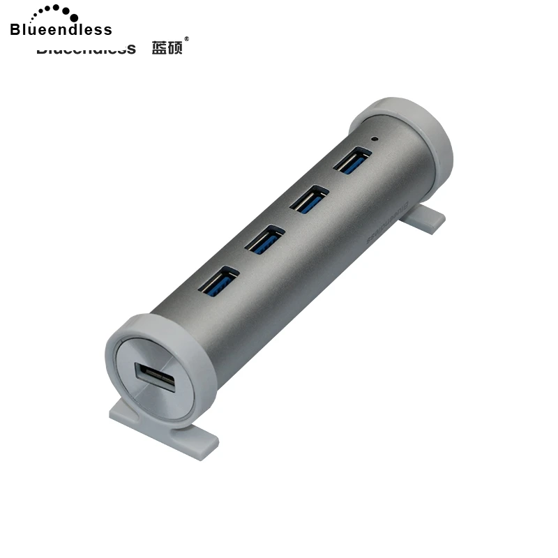 Высокоскоростной usb-концентратор 3 0 4 usb-порта внешний в 1 алюминиевый