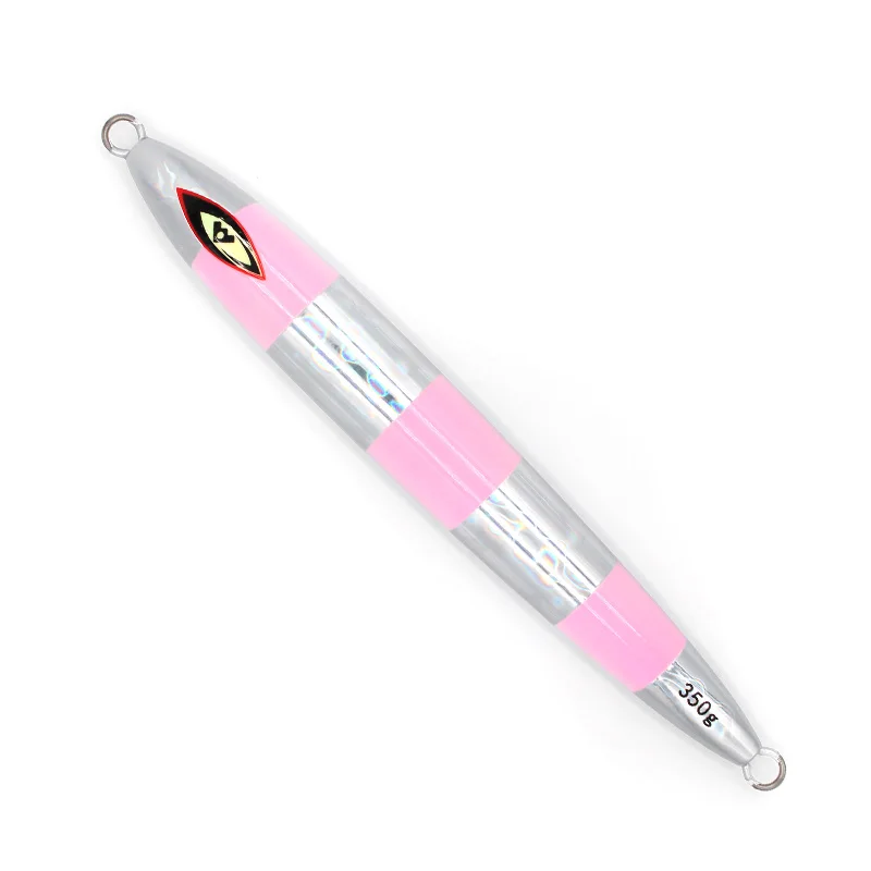silver pink luminous Funadaiko джиг блесны искуственные паллет lead jig Металическая дергающаяся вялая блесна, блесна, дергающаяся приманка рыболовные приманки ловля джиг-250g 300g 450g 700g 800g kabura - Цвет: silver pink luminous