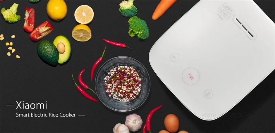 Xiaomi Mijia IH умная электрическая рисоварка 3л сплав чугун IH нагрев скороварка для кухни приложение WiFi управление